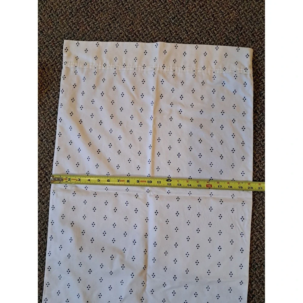 Threshold Queen Cotton Sheet Set Fitted Sheet Pillowcase Deep Pocket White NWOT